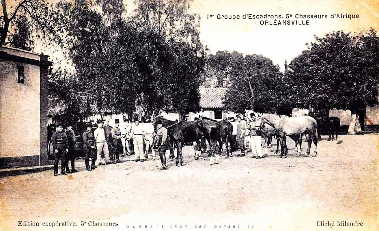Orleansville - 5e Chasseurs d'Afrique - Caserne.jpg